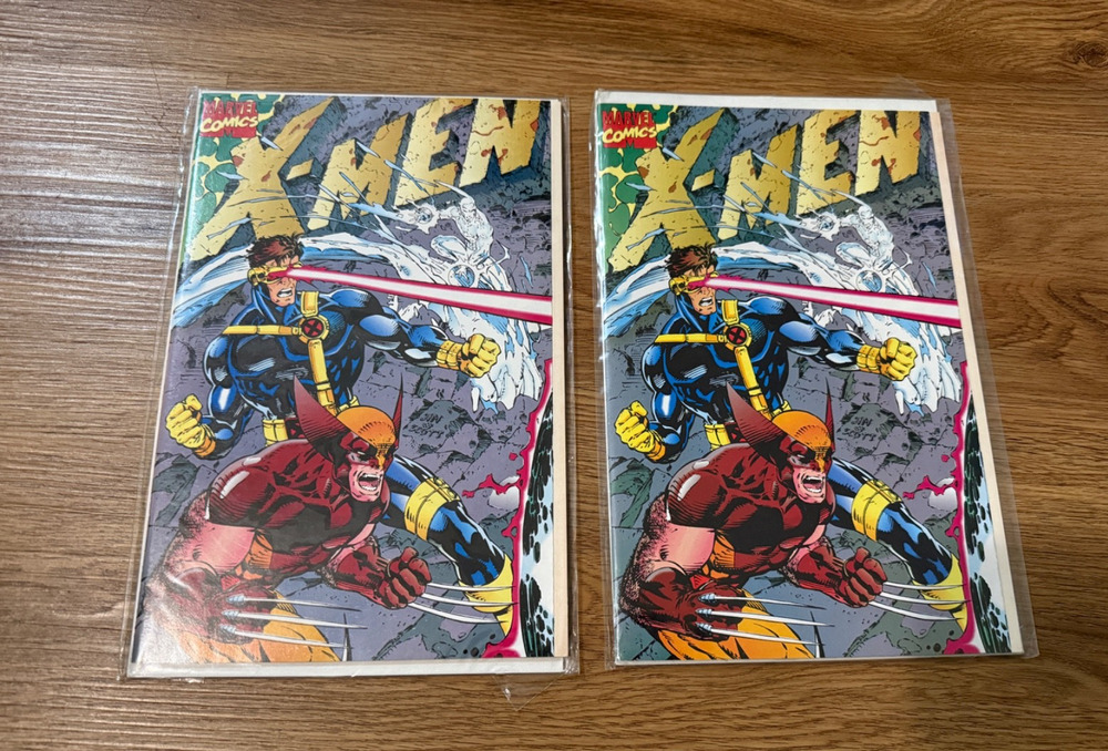 X-Men #1 Special Collectors Edition 1991 Jim Lee Gatefold Marvel Lot of 2
